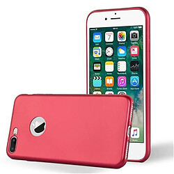 Cadorabo Coque iPhone 7 PLUS / 7S PLUS / 8 PLUS Etui en Rouge