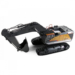 Excavateur Engin de Chantier Pelle RC METAL V1 1:14 2,4 GHZ Lumière et Son