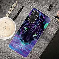 Coque en TPU anti-rayures, IMD, antichoc Tigre de nuit pour votre Xiaomi Redmi Note 11 Pro 5G (Qualcomm)/Redmi Note 11 Pro 4G (MediaTek)