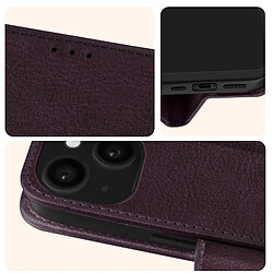 Acheter Avizar Étui pour iPhone 15 Clapet Portefeuille Fonction Support Vidéo Violet