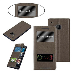 Acheter Cadorabo Coque HTC ONE M9 Etui en Marron