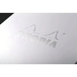 Avis Bloc-bureau Rhodia Premium blanc 21 x 31,8 cm petits carreaux 80 feuilles - Lot de 5