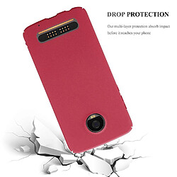 Cadorabo Coque Motorola MOTO Z2 PLAY / Z2 FORCE Etui en Rouge pas cher