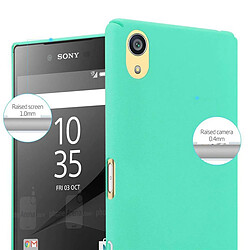 Cadorabo Coque Sony Xperia Z5 PREMIUM Etui en Vert