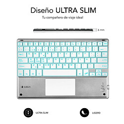 Avis Teclado Compacto Inalámbrico por Bluetooth Subblim SMBT50/ Plata