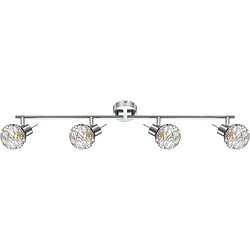 Globo Lighting Plafonnier LED design Bolt - Argent