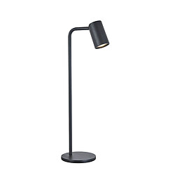 Inspired Lampe de table haute avec interrupteur en ligne 1 lumière GU10, sable noir