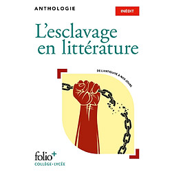 L'esclavage en littérature : anthologie : de l'Antiquité à nos jours - Occasion