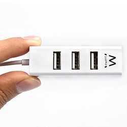 Avis Hub USB Ewent EW1122 4 Puertas USB 2.0 Blanco