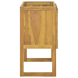 Acheter Maison Chic Armoire de salle de bain,Meuble de rangement,Meuble haut 90x45x75 cm Bois de teck solide -GKD299779