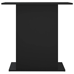 Avis vidaXL Support pour aquarium noir 75x36x72,5 cm bois d'ingénierie