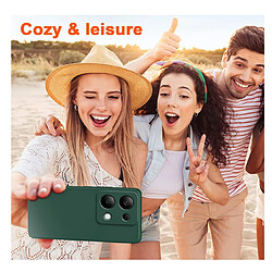 Acheter Htdmobiles Coque pour Xiaomi Redmi Note 13 Pro 4G / Poco M6 Pro 4G - housse etui silicone gel fine + film ecran - VERT