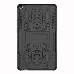 Avis Coque en TPU modèle de pneu hybride avec béquille noir pour votre Huawei MediaPad T3 8.0