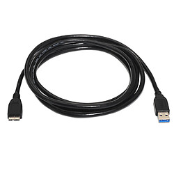 Câble USB Aisens A105-0044 Noir 2 m (1 Unité)