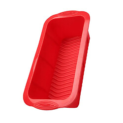 Silicone rectangulaire toast boîte longue miche gâteau moule cuisson moule rouge pas cher