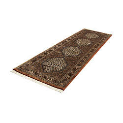 Vidal Tapis de couloir en laine 286x86 brun Bidjar