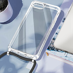 Acheter Avizar Coque Lanière pour iPhone SE 2022, 2020, 8 et 7 Bumper Série Corda Transparent