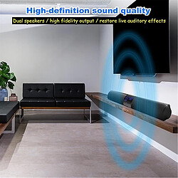 Avis Universal LED sans fil Soundbar TV Affichage de l'appel mains libres Bluetooth Bluetooth Handles