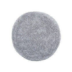 Beliani Tapis rond gris clair CIDE