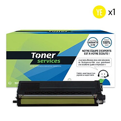 TONER SERVICES Compatible Brother TN326 Toner Jaune TN326Y (BTTN326Y)