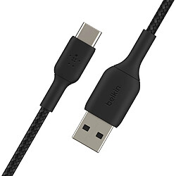 Belkin CAB002BT2MBK câble USB 2 m USB A USB C Noir