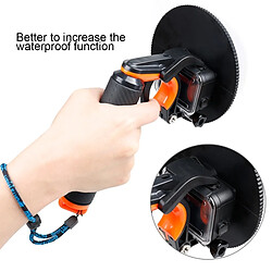 Acheter Wewoo Pour GoPro HERO5 Obturateur Déclencheur Transparent + Dôme Port Objectif Couvercle + Flottant Poignée Grip Plongée Bâton de flottabilité avec Réglable Anti-Perte Sangle & Vis et Clé