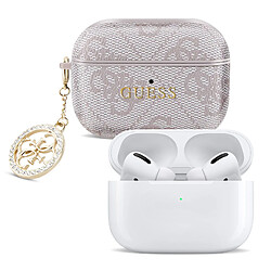 Acheter Guess Maroquinerie Guess Coque pour AirPods Pro 2 avec Charm Design Élégant Rose Poudré