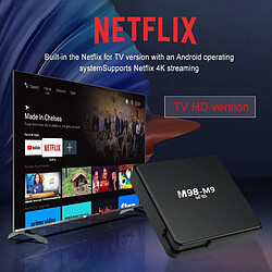 Avis Box Android TV 4K HD WiFi Bluetooth 2GB RAM 8GB Stockage HDMI 2 Ports USB EU Plug YONIS