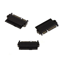 Kalea-Informatique Adaptateur MiniSAS SFF-8482 vers SATA 22 pour disque dur. SAS 8482 vers SATA 15+7.