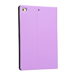 Avis Wewoo Housse Étui Coque à rabat horizontal en cuir TPU Elastic Force pour iPad Mini 2019 et 4avec support violet