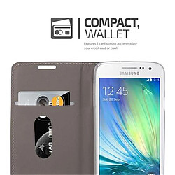 Acheter Cadorabo Coque Samsung Galaxy A3 2015 Etui en Gris