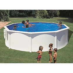 Piscine acier blanc Bora Bora ronde 4,80 x 1,22 m - Gré