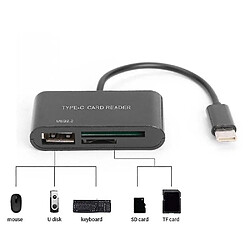 Universal 3 IN 1 USB TYPE C Lecteur