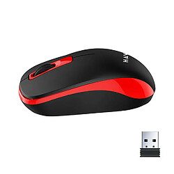 Avis HAVIT MS626GT Souris bureautique sans fil 2,4 Ghz - 3 boutons - Portée 10 mètres - Nano récepteur - coloris rouge