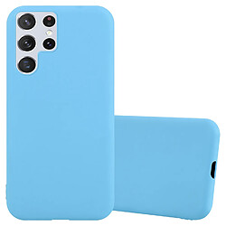 Cadorabo Coque Samsung Galaxy S22 ULTRA Etui en Bleu