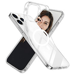 JAYM - Coque Souple Transparente compatible avec [ APPLE IPHONE 15 ] - Souple et résistante - Traitement Anti-jaunissement - Anti-bulles