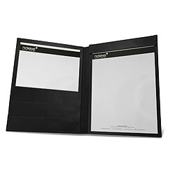 Porte documents hôtel - couleur Noir ( Nappa / Black ) - NOREVE