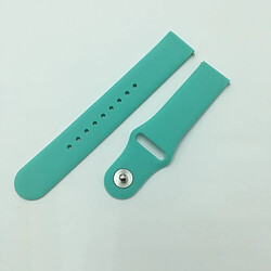 Avis Wewoo Bracelet pour montre connectée en silicone monochrome appliquer la Samsung Galaxy active 22 mm sarcelle