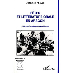 Fêtes et littérature orale en Aragon - Occasion