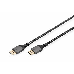 DIGITUS 8K DisplayPort Anschlusskabel DP zu DP, 1m