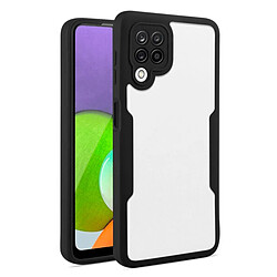 PHONECARE Coque Anti-Crash 360 Protection Résistant aux Chocs Avant et Arrière pour Samsung Galaxy M22 - Noir