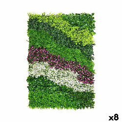 Ibergarden Kit de jardin vertical Fleurs Campagne Multicouleur Plastique 100 x 5 x 150 cm (8 Unités)