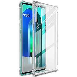 Coque en TPU anti-chute souple transparent pour votre LG Velvet