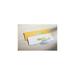 Avis DYMO LabelWriter Boite de 4 rouleaux de 130 étiquettes adresse papier couleur 28mm x 89mm, Jaune, Rose, Bleu, Vert