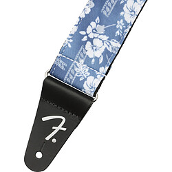 Hawaiian Strap Blue Floral 2" Fender