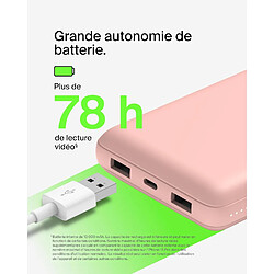 Avis SANAG Batterie Externe Usb-C 20000Mah (Power Bank Puissance De 20K, Entrée Et Sortie Usb-C, 2 Ports Usb-A, Câble Usb-C Vers Usb-A Fourni, Pour Iphone, Galaxy, Pixel, Ipad, Airpods, Etc.) - Or Rose