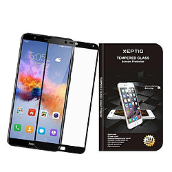 Xeptio Huawei Honor 7X - verre trempé full noir