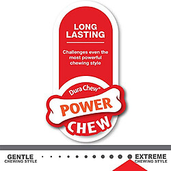 nylabone Dura Chew Beurre de Cacahuète pour Chien Regular pas cher