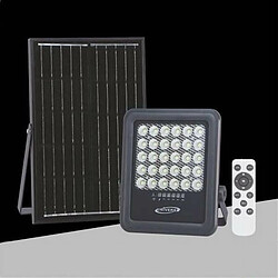 Avis Tradex LED 100 WATTS AVEC PANNEAU SOLAIRE LUMIÈRE NATURELLE 4000K TÉLÉCOMMANDE TK09-100W