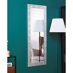 Beliani Miroir MARANS 50 cm 130 cm Argenté